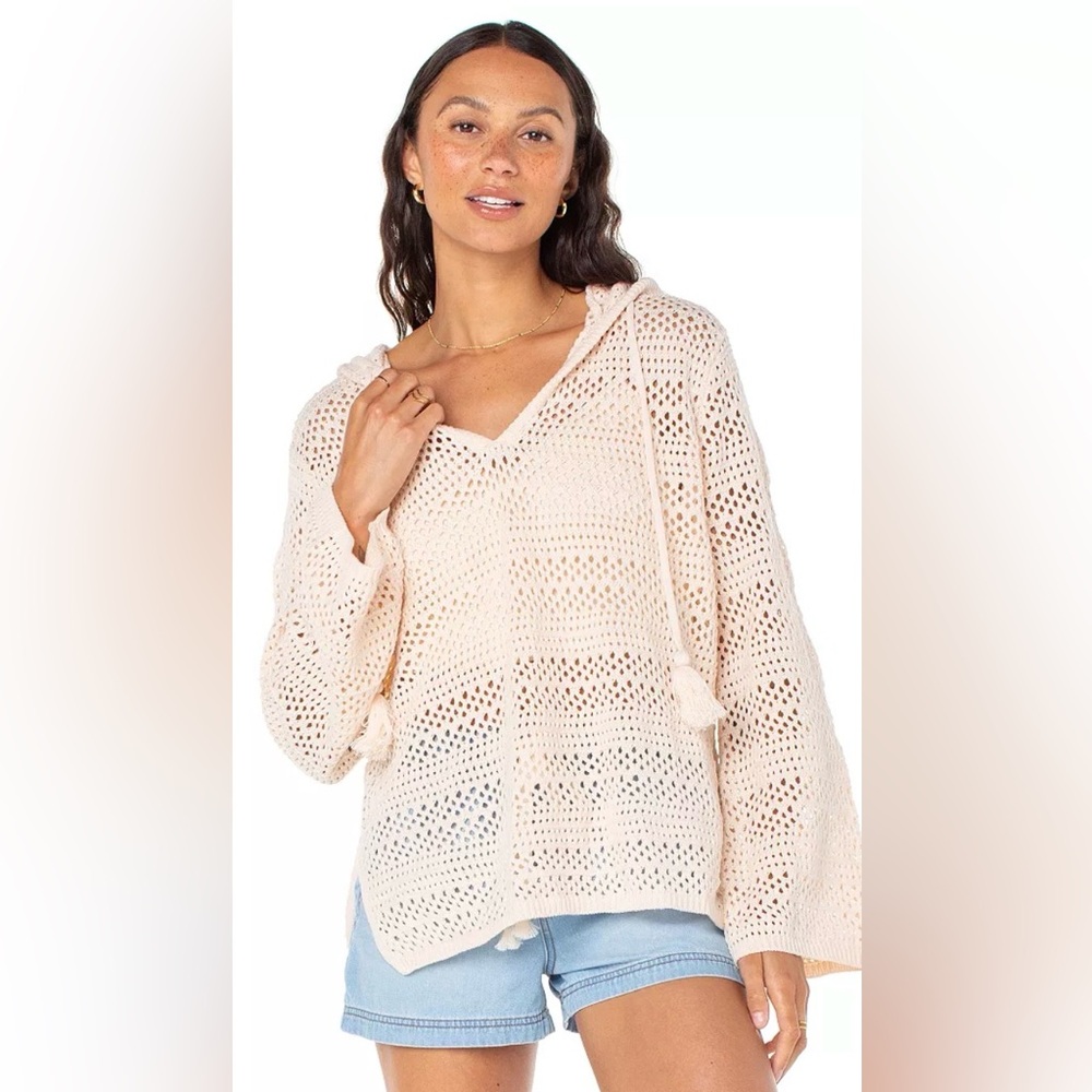 NWT ROXY Hippie Love Relaxed Sweater